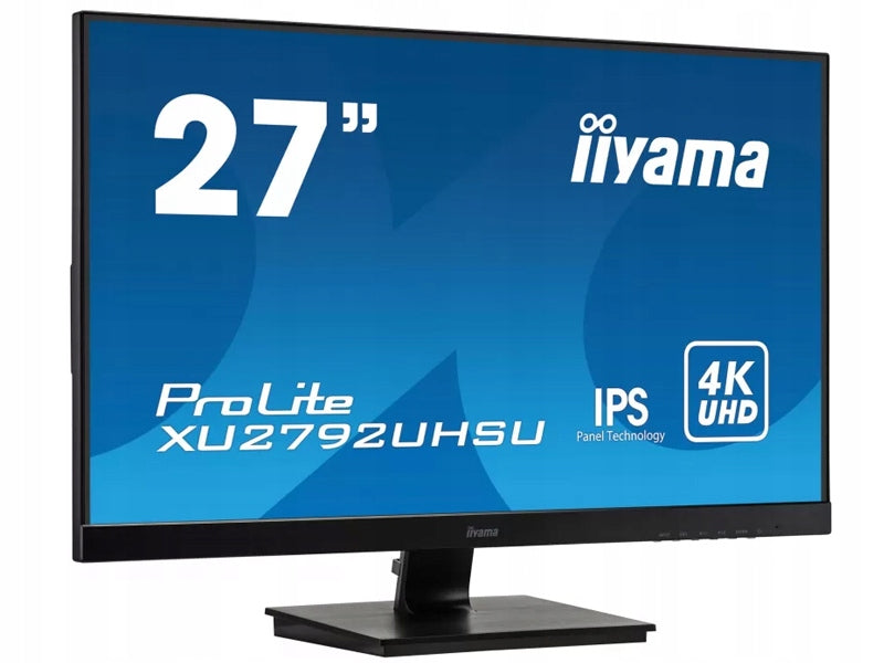 iiyama XU2792UHSU-B6 27" LED Monitor 3840 x 2160 px IPS / PLS Manufacturer code XU2792UHSU-B6