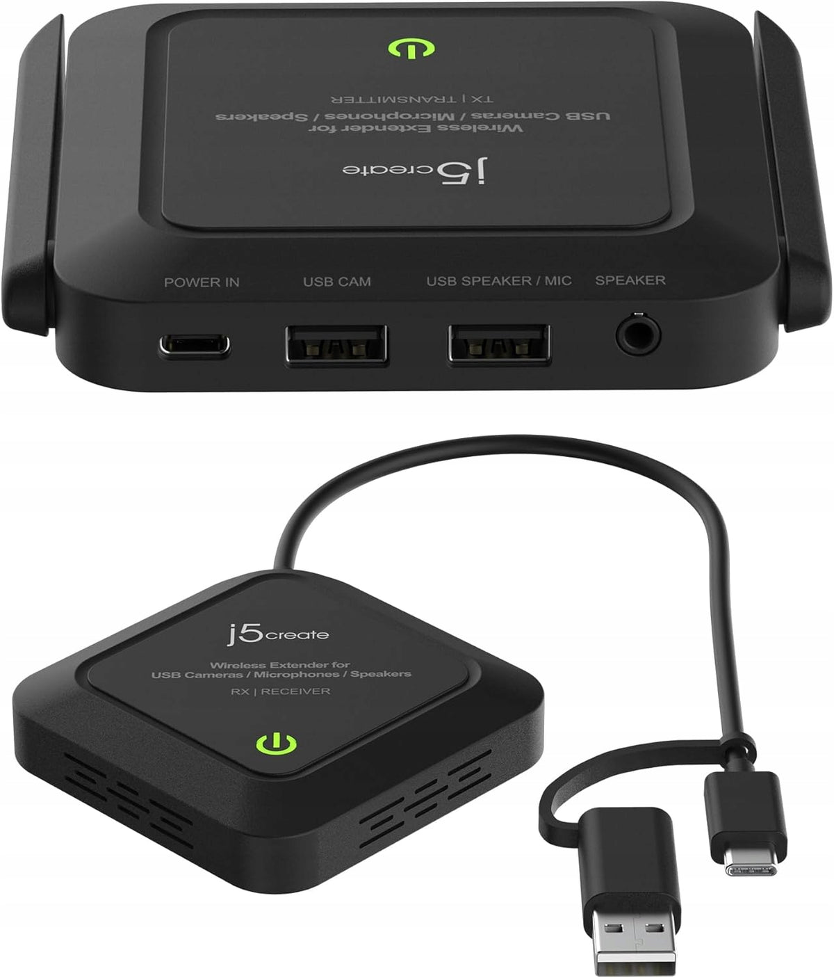 j5create JVW120 USB video audio extender 25m Mac Windows Manufacturer code JVW120