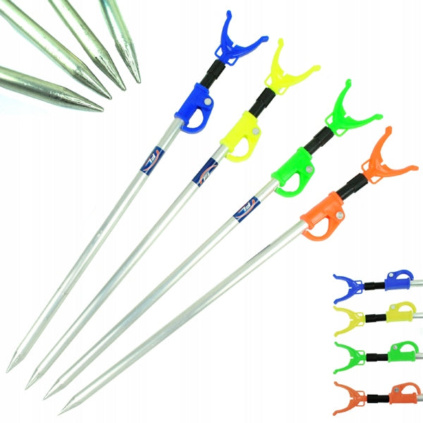 large FISHING SET 2x Fishing Rod 2,4m 2x Reel BAIT ACCESS JAXON z103 Rod construction type telescopic