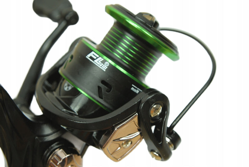 lightweight FISHING REEL BC4000 method feeder spinning match ALU spool Gear ratio 5.2:1