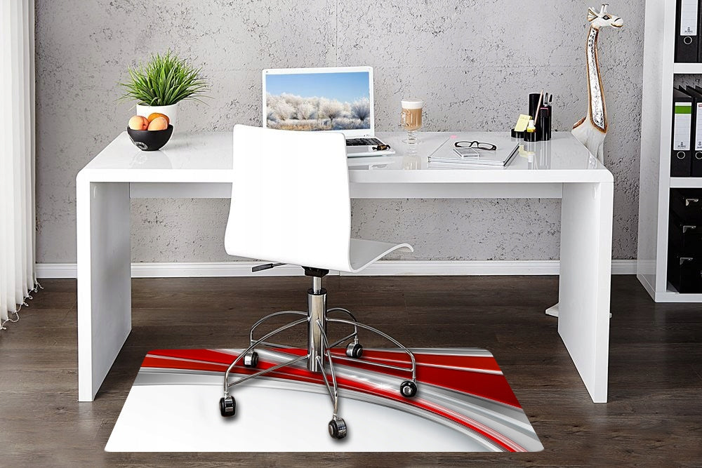 mat chair pad wave red 140x100cm Packaging status original