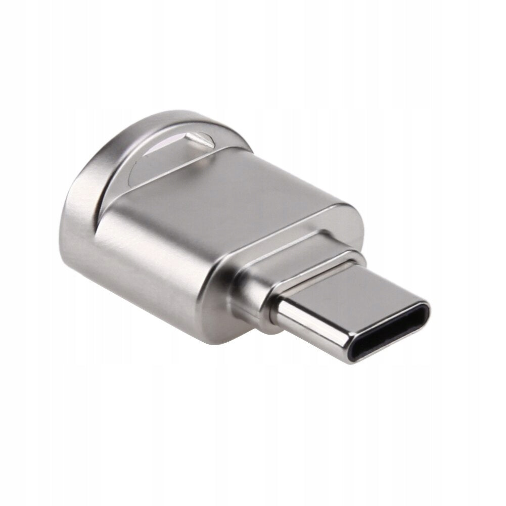 microSD memory card reader | aluminium EAN (GTIN) 5903726626040