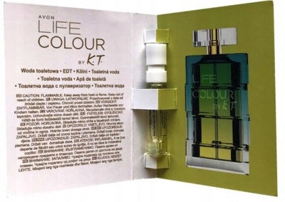 minisptray LIFE COLOUR eau de toilette Takada AVON