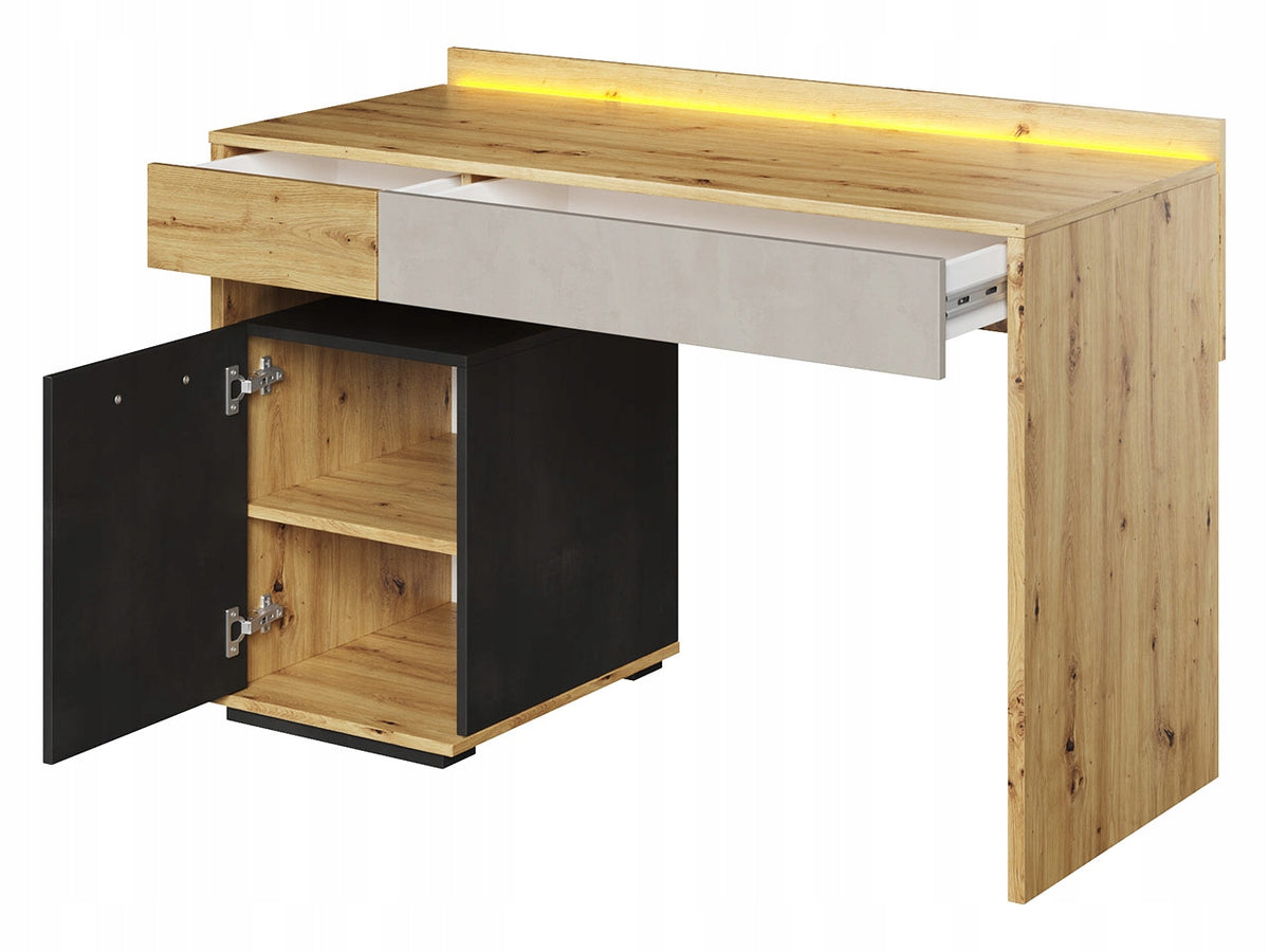 modern desk with Qubic drawers Brand Mirjan