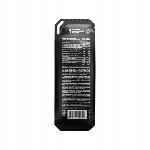 näak Boost Energy gel neutral taste EAN (GTIN) 628173250703