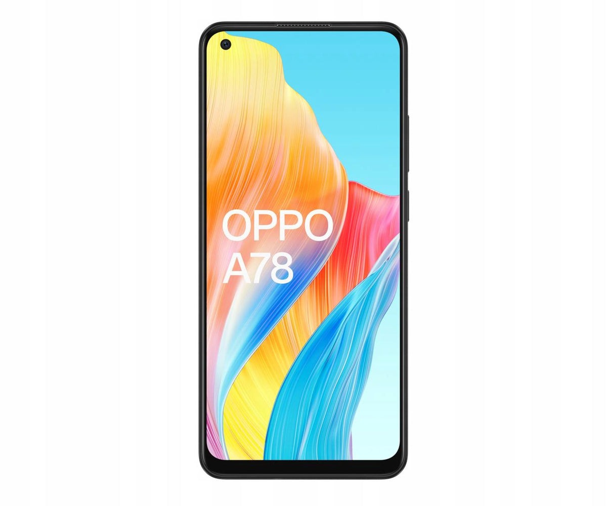 new OPPO A78 8/128GB DualSIM 4G LTE NFC 6,43" AMOLED 90Hz IP54 67W 5000mAh Headphones included no