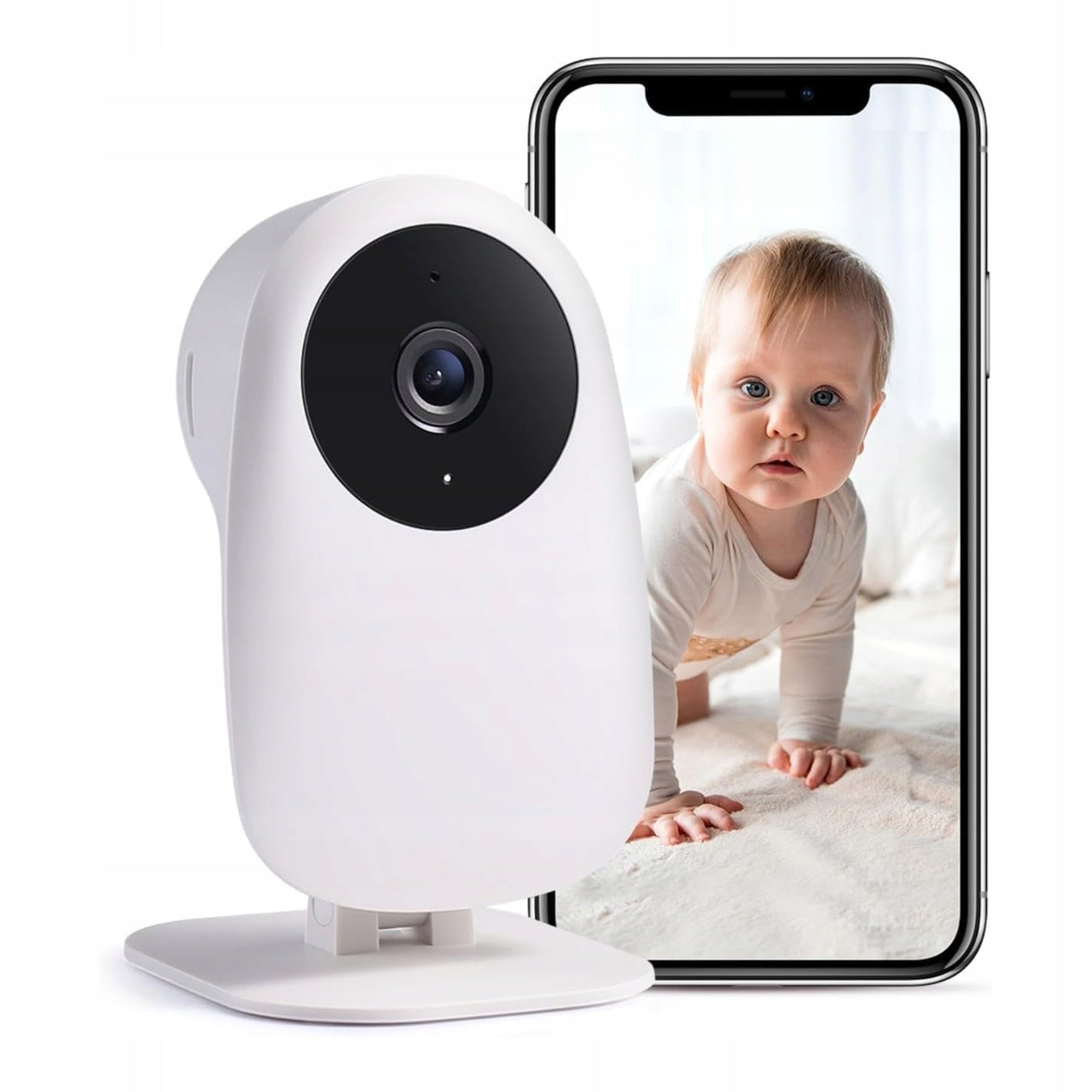 nooie Baby Monitor with 1080p HD Wi-Fi Camera Night Alexa Detection