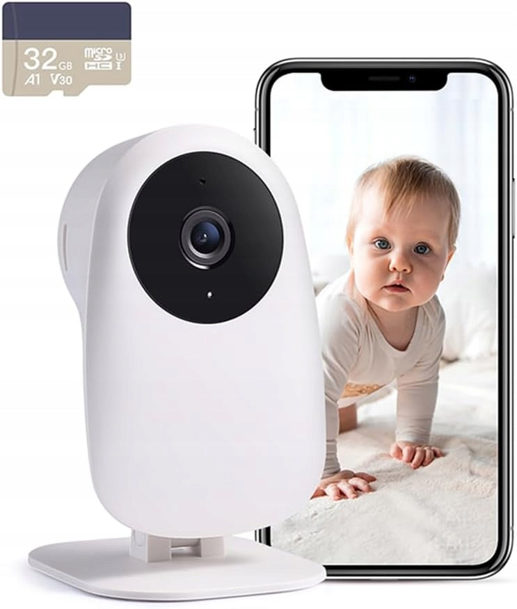 nooie Indoor HD Camera Night Vision Wi-Fi Motion Detection Audio Double Sided