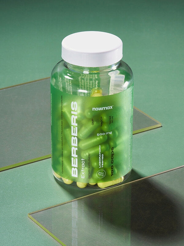 nowmax BERBERYS EXTRACT 500MG 100 KAPS BERBERINE NORMAL METABOLISM Name other