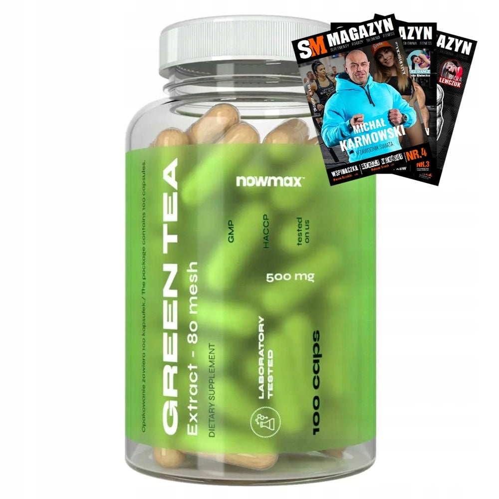 nowmax GREEN TEA EXTRACT BURNER 100 Kap