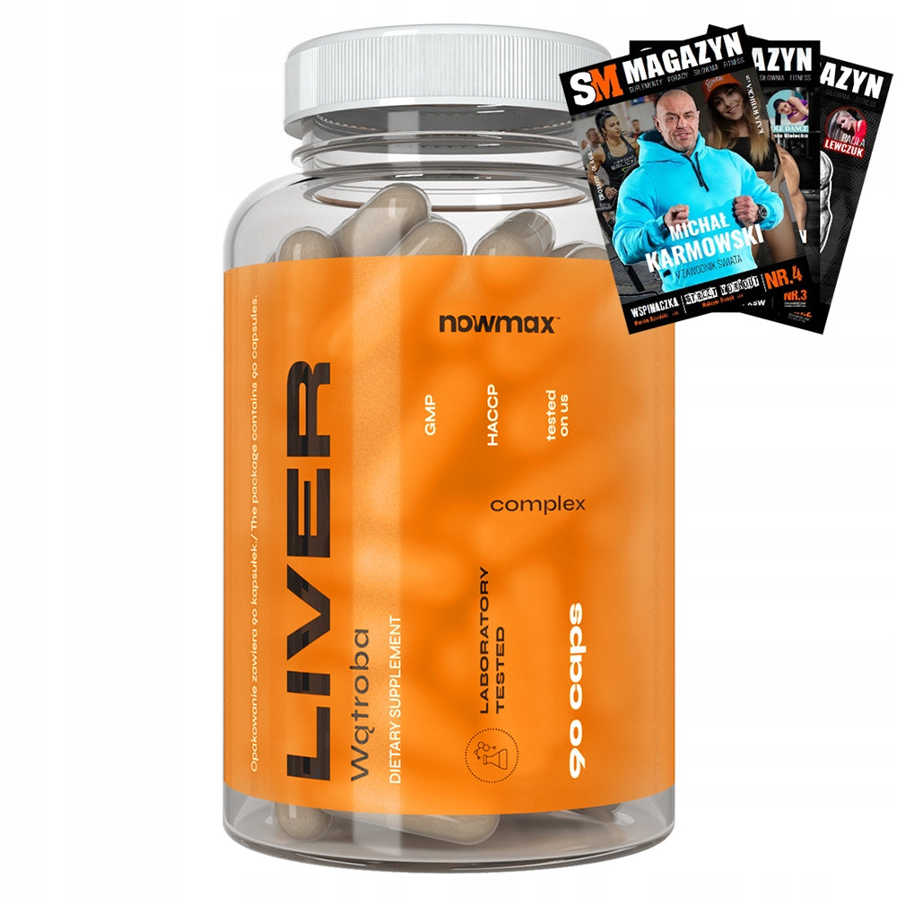 nowmax LIVER COMPLEX 90 k CHOLINE INOSITOL MILK THISTLE SPIRULINA NAC