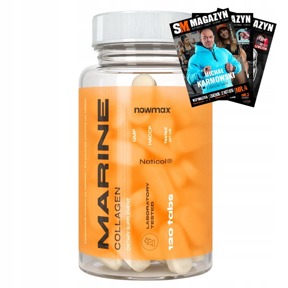 nowmax MARINE COLLAGEN JOINTS BONE MUSCLES MARINE COLLAGEN NATICOL 120 tabl