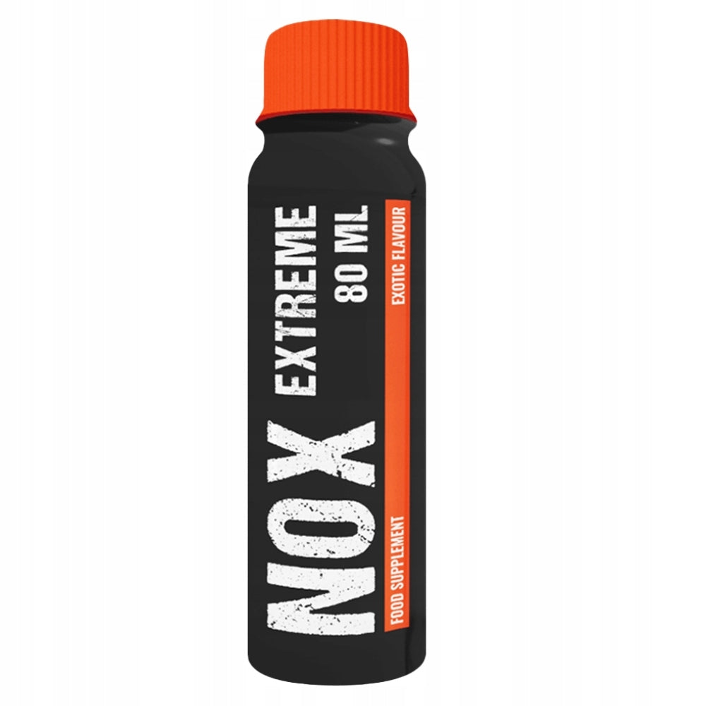nowmax NOX EXTREME 80 ML SHOT PRE-WORKOUT WITH CAFFEINE POWER ENERGY Expiration date at least six months from the date of purchase