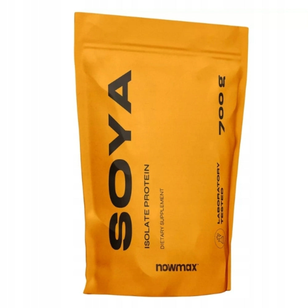 nowmax SOYA PROTEIN 700 g WHEY ISOLATE SOY ISO FOR MUSCLE MASS STRENGTH Packaging status original