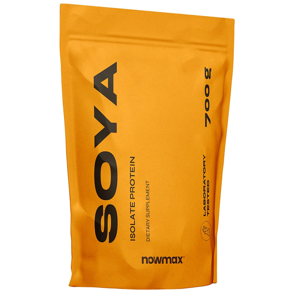 nowmax SOYA PROTEIN ISOLATE PROTEIN SOY ISO BONE MUSCLE MASS 700 g Packaging status original