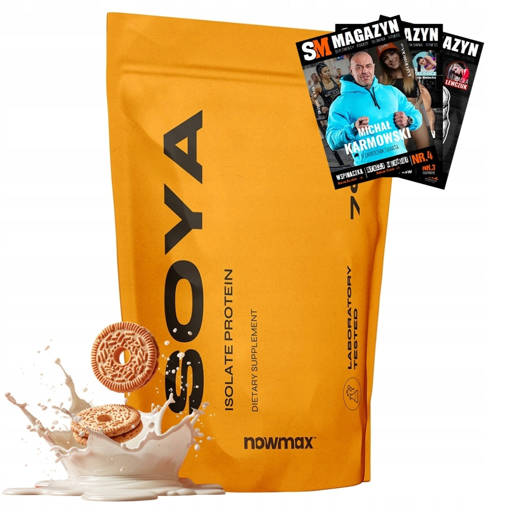 nowmax SOYA PROTEIN ISOLATE PROTEIN SOY ISO BONE MUSCLE MASS 700 g