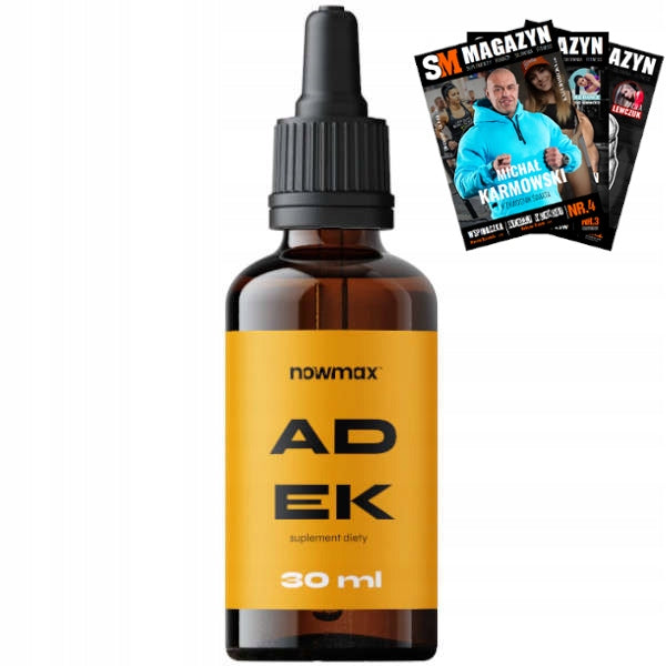 nowmax VITAMIN ADEK VITAMIN D3 K2 MK7 VITAMIN A E IMMUNITY 30 ml
