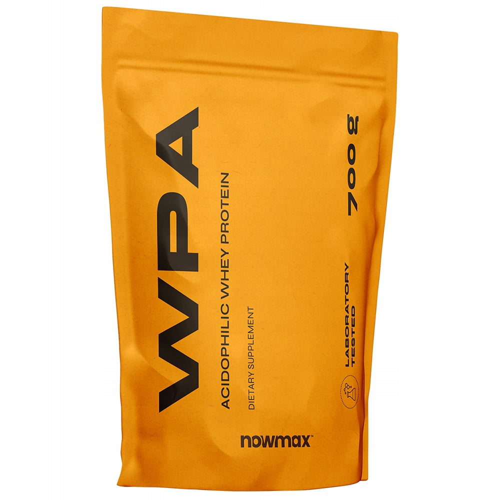 nowmax WPA 700g WHEY PROTEIN ACIDOPHILIC WPC LACTOSE FREE FOR VEGANS Expiration date at least 1 year from the date of purchase