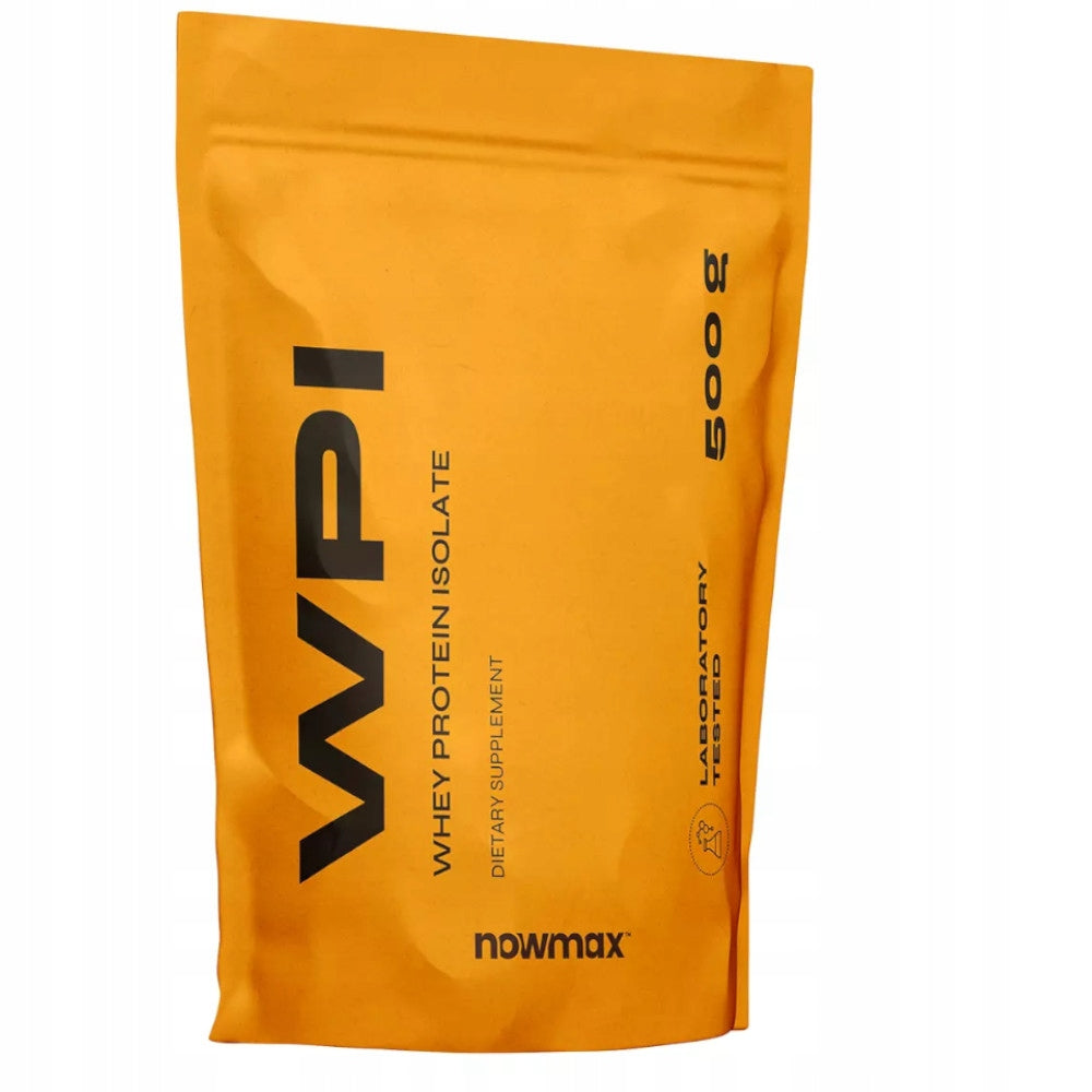 nowmax WPI PROTEIN 500 g PROTEIN 87% WHEY ISOLATE PROTEIN Expiration date at least 2 weeks from the date of purchase