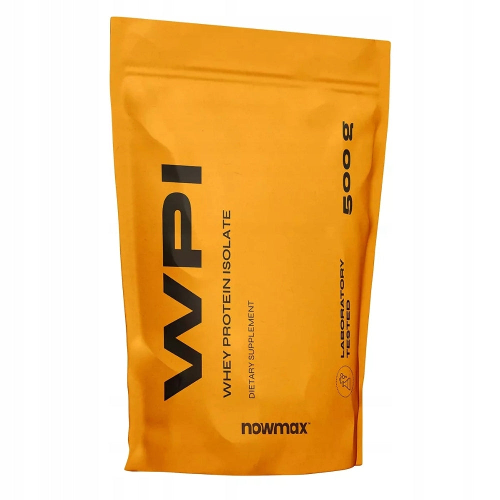 nowmax WPI PROTEIN 500g PROTEIN 87% WHEY ISOLATE Expiration date at least six months from the date of purchase