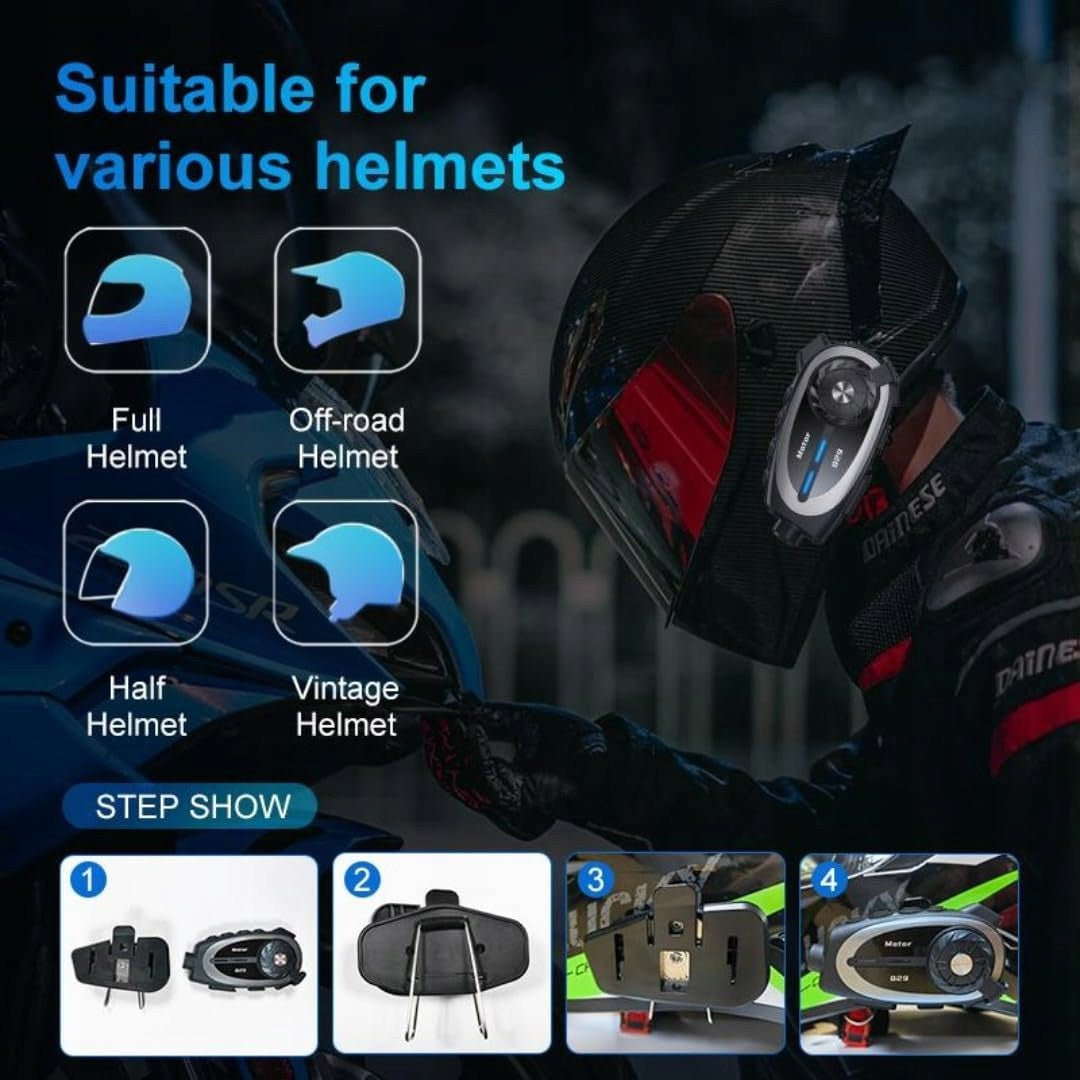 obest q29 waterproof motorcycle intercom Bluetooth 5.4 50h 500m CAMERA Manufacturer's catalog number obest q29 interkom