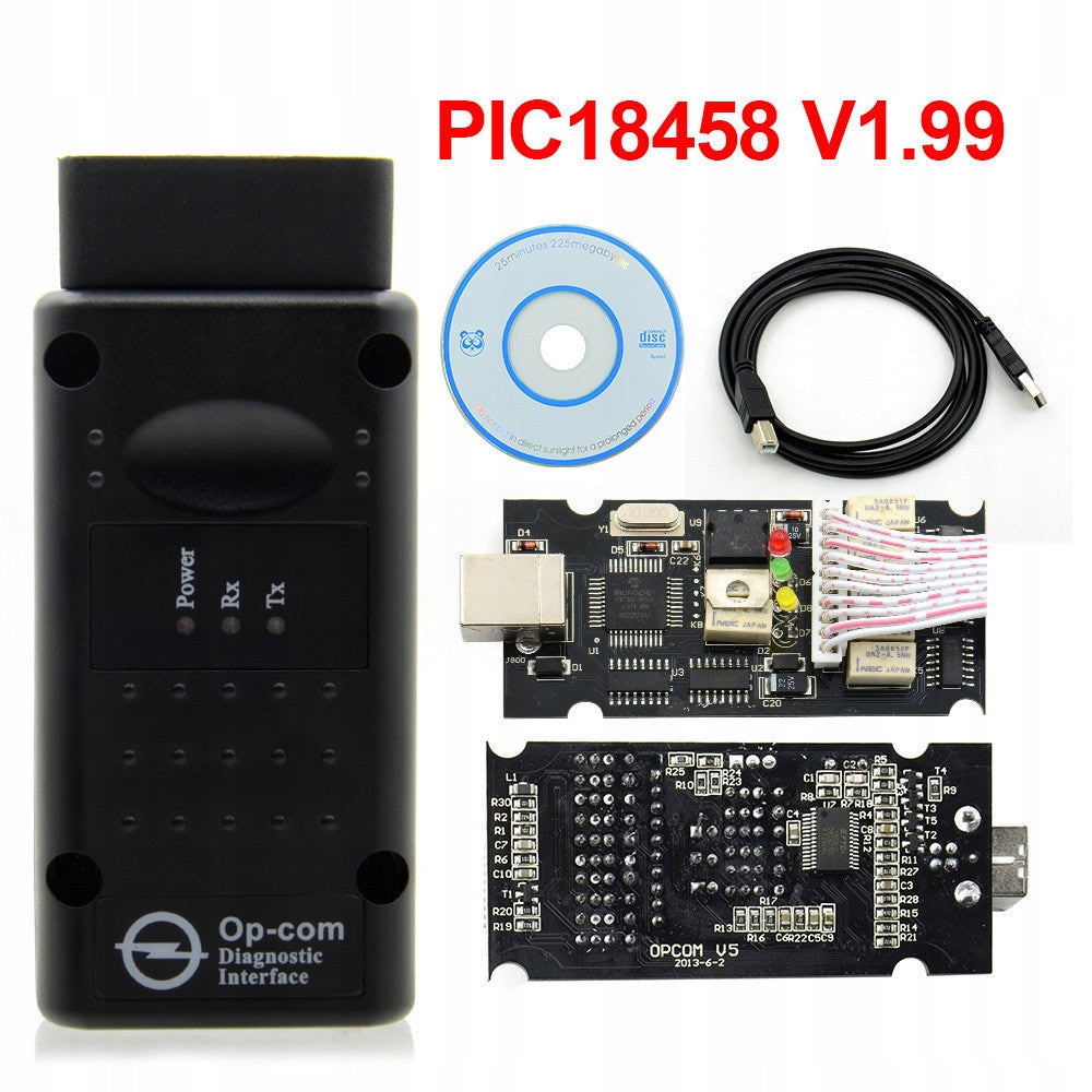 opcom OP-Com for Opel V1.99 1.99 PIC18F45K80 and FTDI