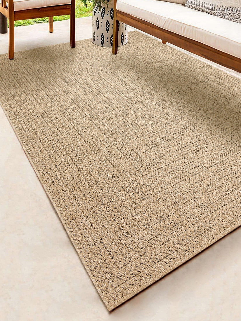 outdoor carpet jute balcony terrace Kansas the carpet natural 80x150 Shape rectangular