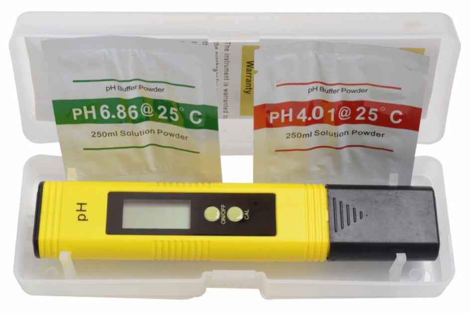 pH-Metr 02 meter solid electronic + 3 buffers - CALIBRATED!