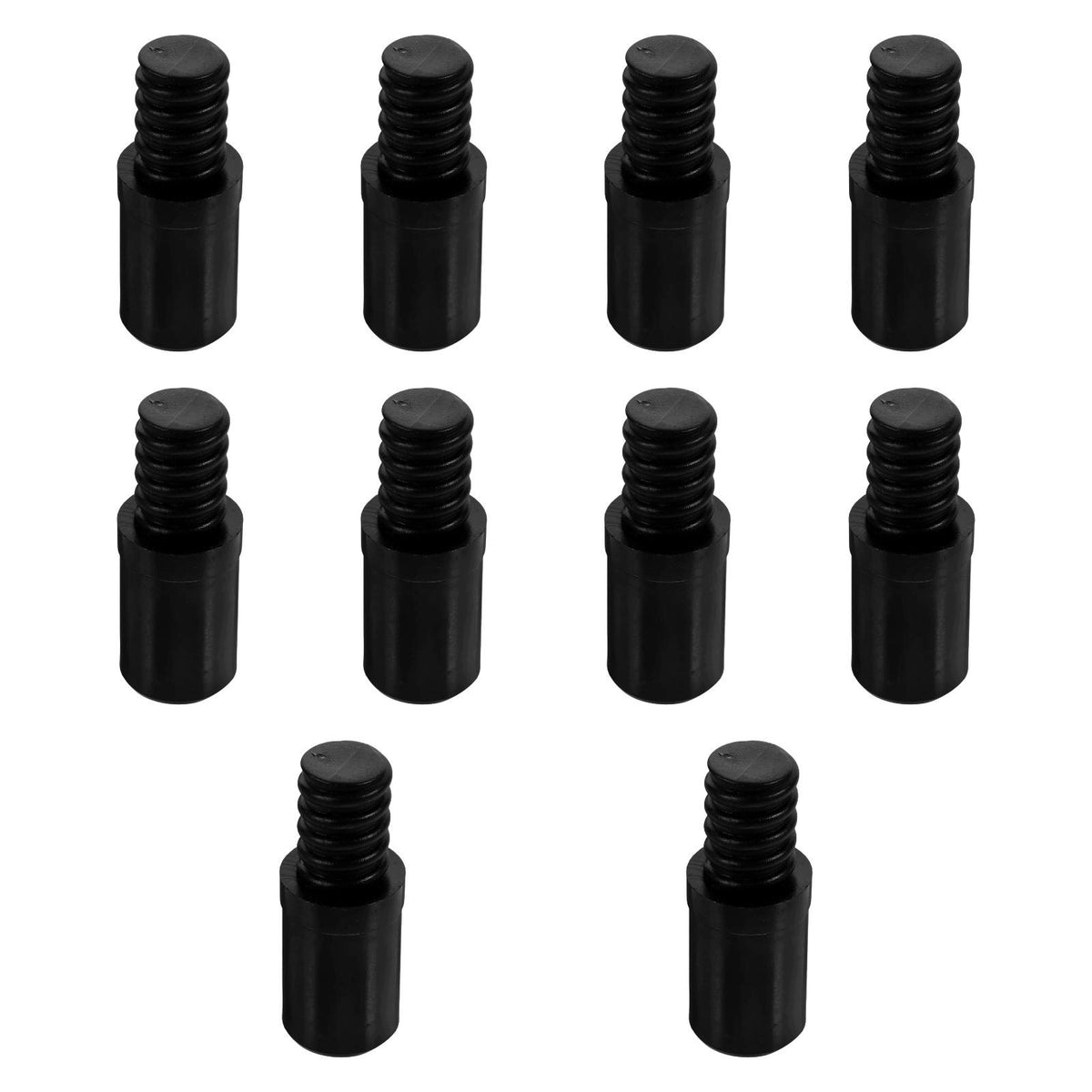 pack Push Broom Handle Threaded Tip for Household Duster Attachment 2 Pcs Packaging status original