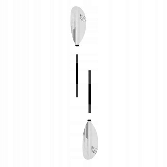 pádlo AQUADESIGN Viva 4D White One Size: One Size