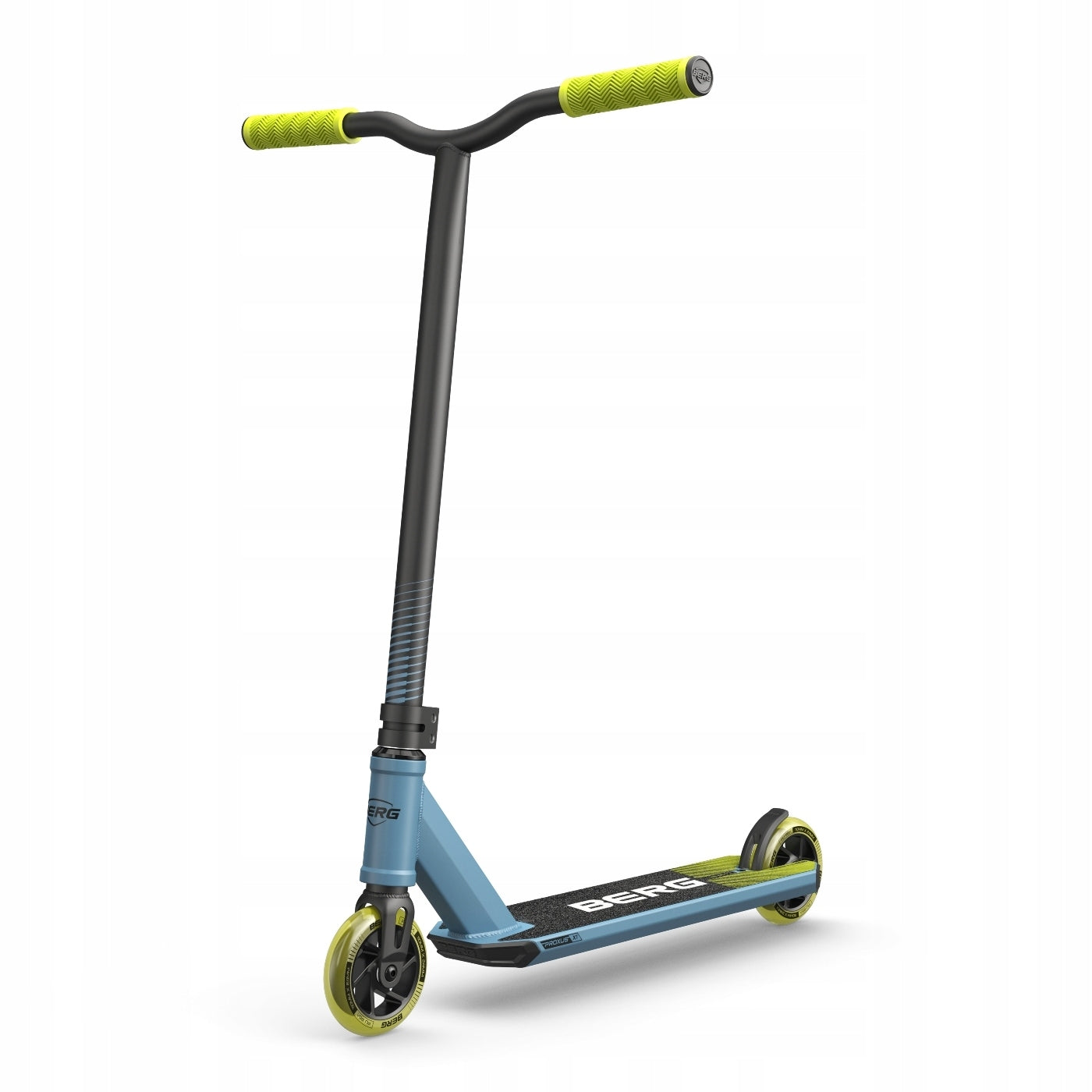 performance scooter for children BERG Proxus X1 from 6 years blue/lime