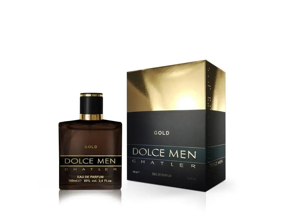 perfume DOLCE MEN - GOLD - 100ml - eau de parfum - for men - Chatler Manufacturer code CH:115
