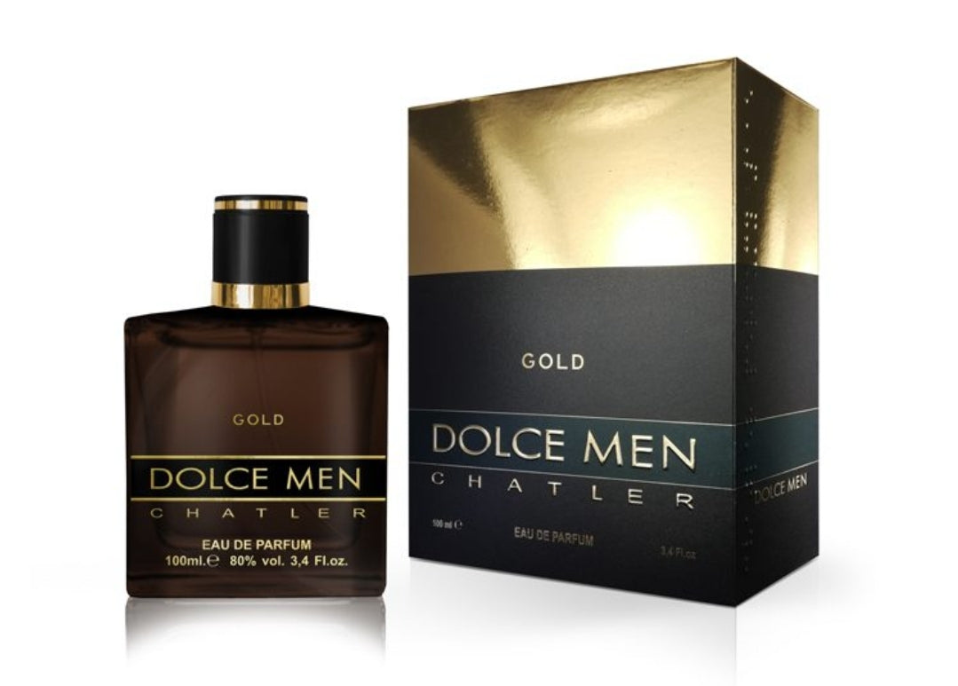 perfume DOLCE MEN - GOLD - 100ml - eau de parfum - for men - Chatler