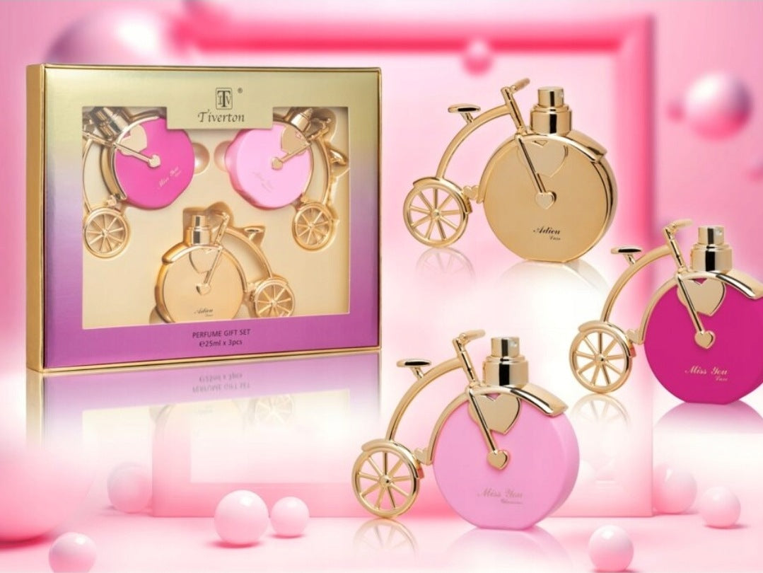 perfume MISS YOU - Gift set - 3x25ml - eau de parfum - for women Packaging status original