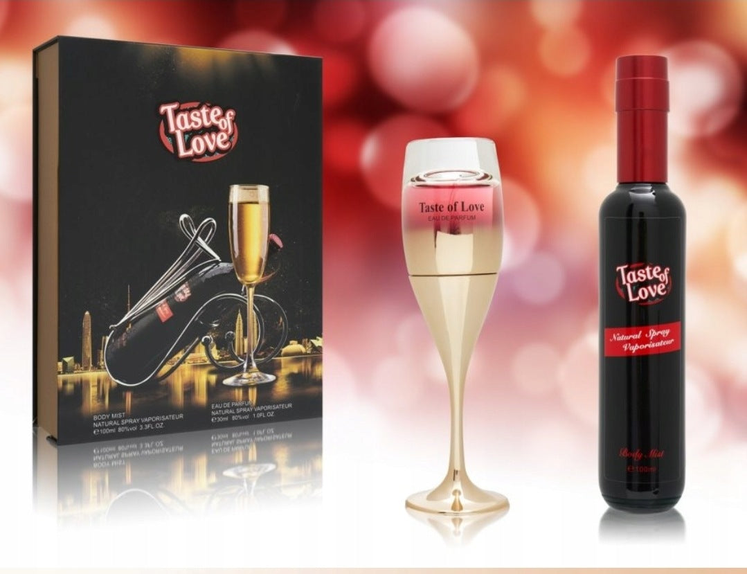 perfume Taste of Love - Women's Set 100ml + 30ml - Sellion Perfume Packaging status original