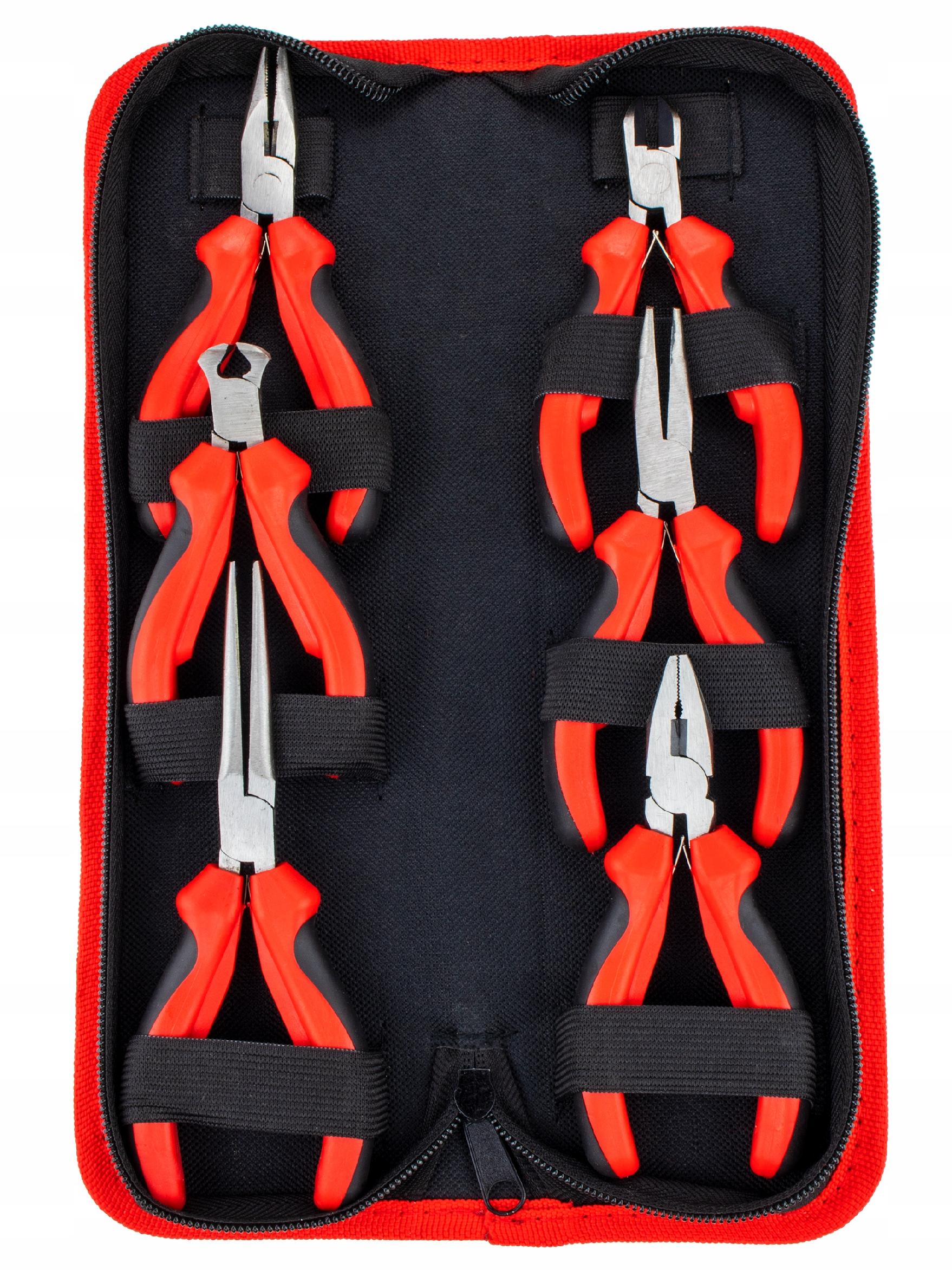 pliers mini set of 6 precision 125 mm SilverTools Brand Silver