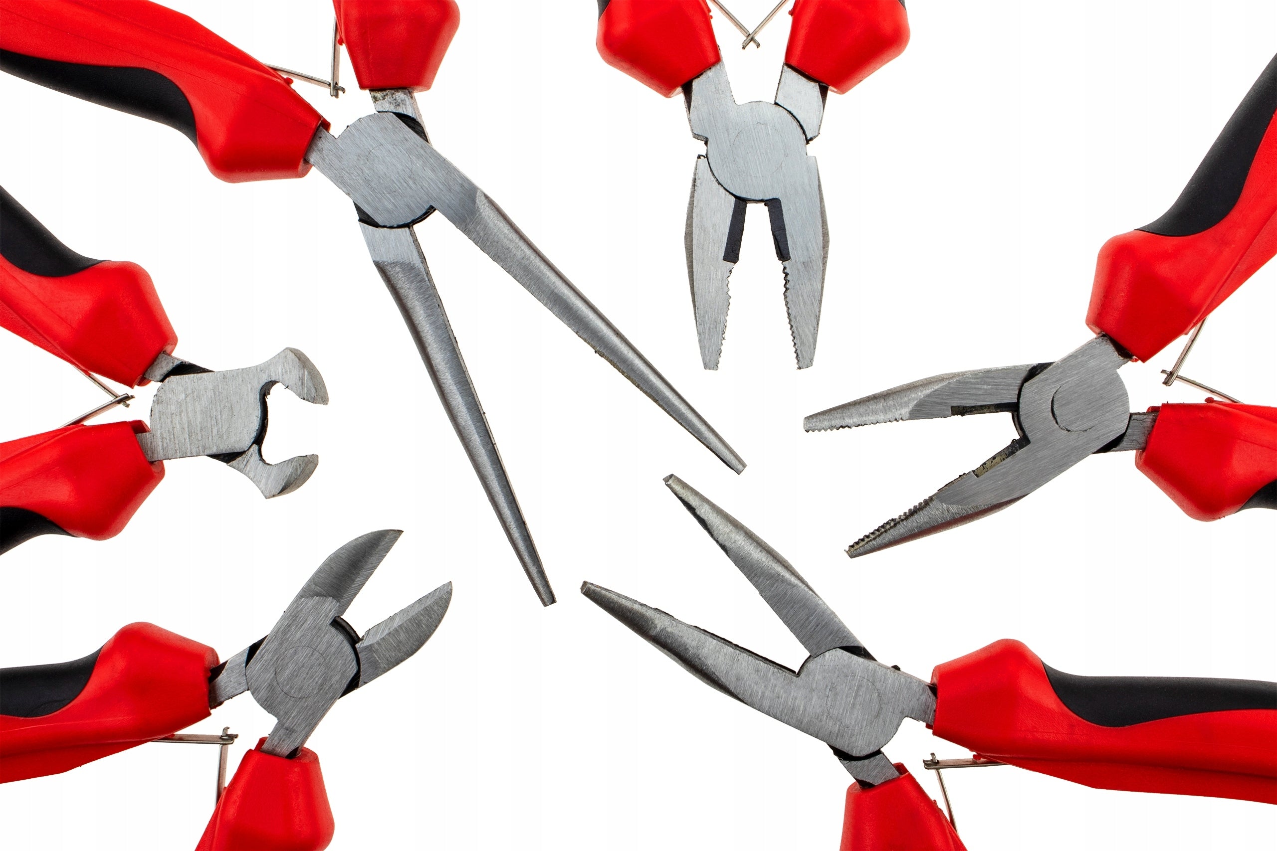 pliers mini set of 6 precision 125 mm SilverTools Length 125 mm