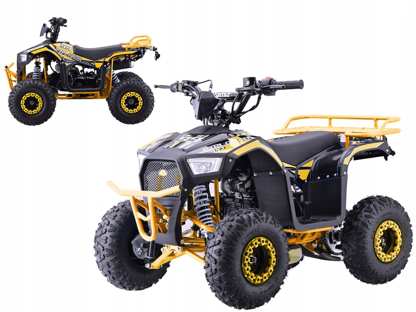 quad combustion for children EXPLORER large fast vehicle INTERNAL COMBUSTION + 45km/h