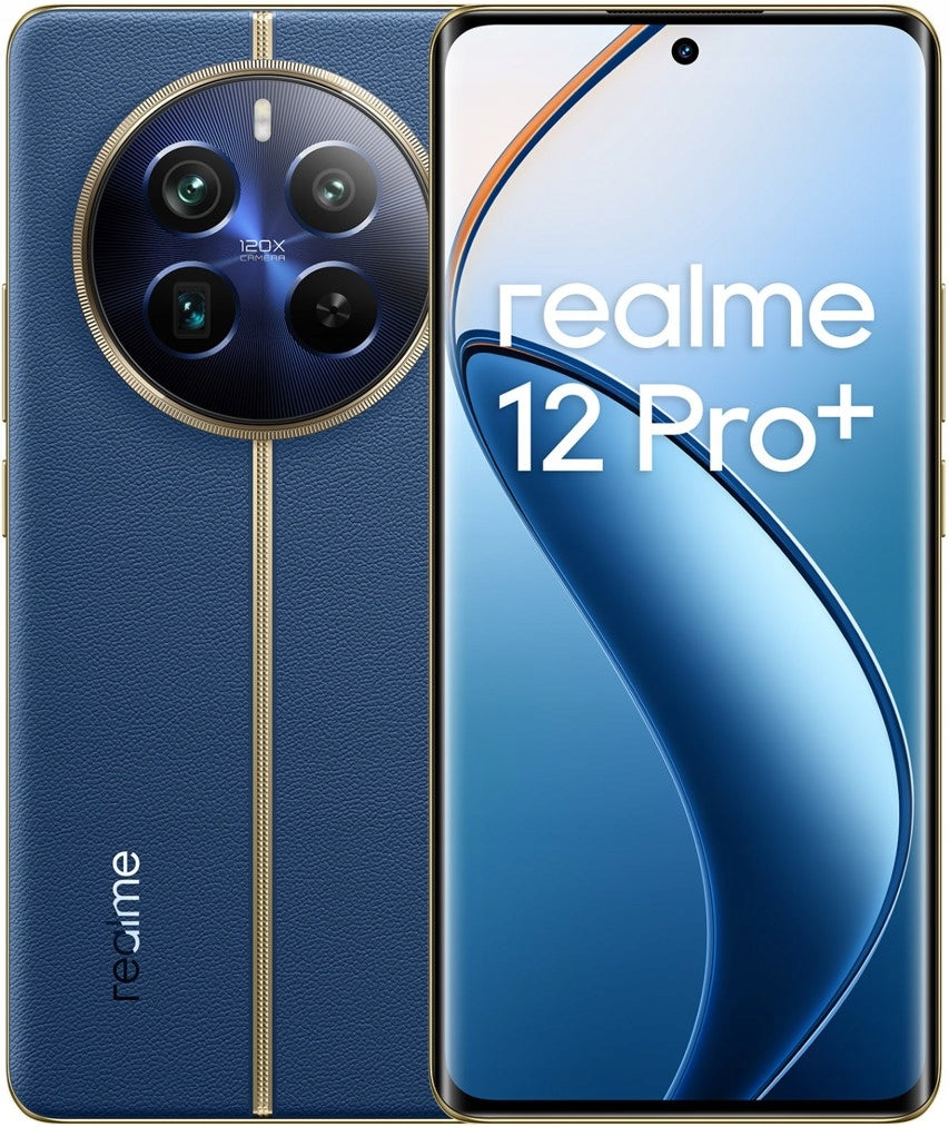 realme 12 Pro+ smartphone 12/512 GB 6.7" 120Hz 5G OLED 5000 mAh Navy Blue