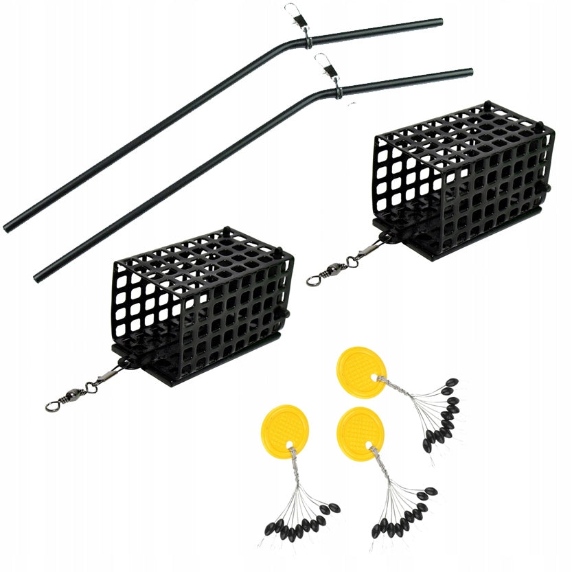 rich carp fishing set JAXON 2x fishing rod 2x reel ACCESSORIES Z3 Handle foam