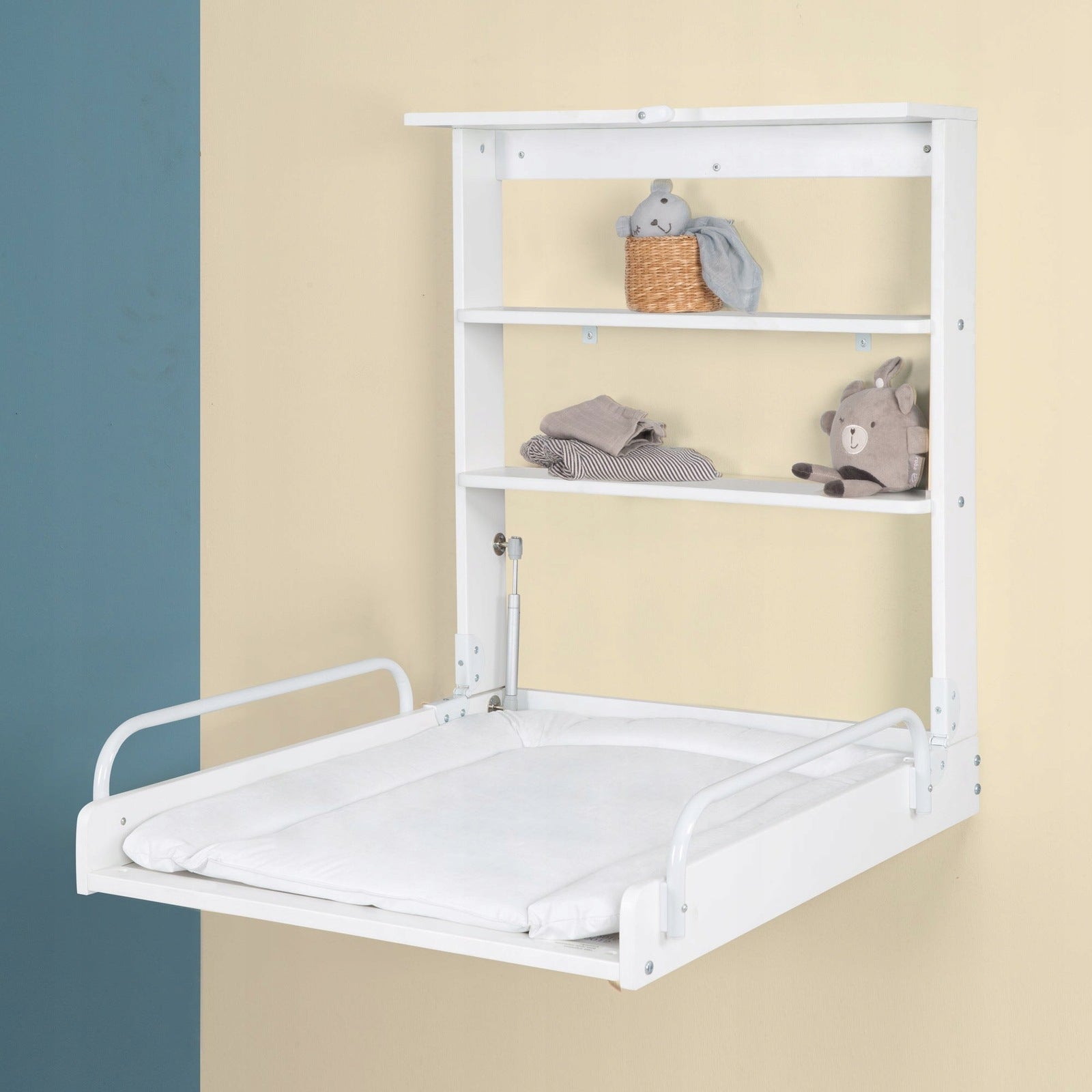 roba wall changing table with changing mat - phthalate-free PVC upholstery Brand Roba