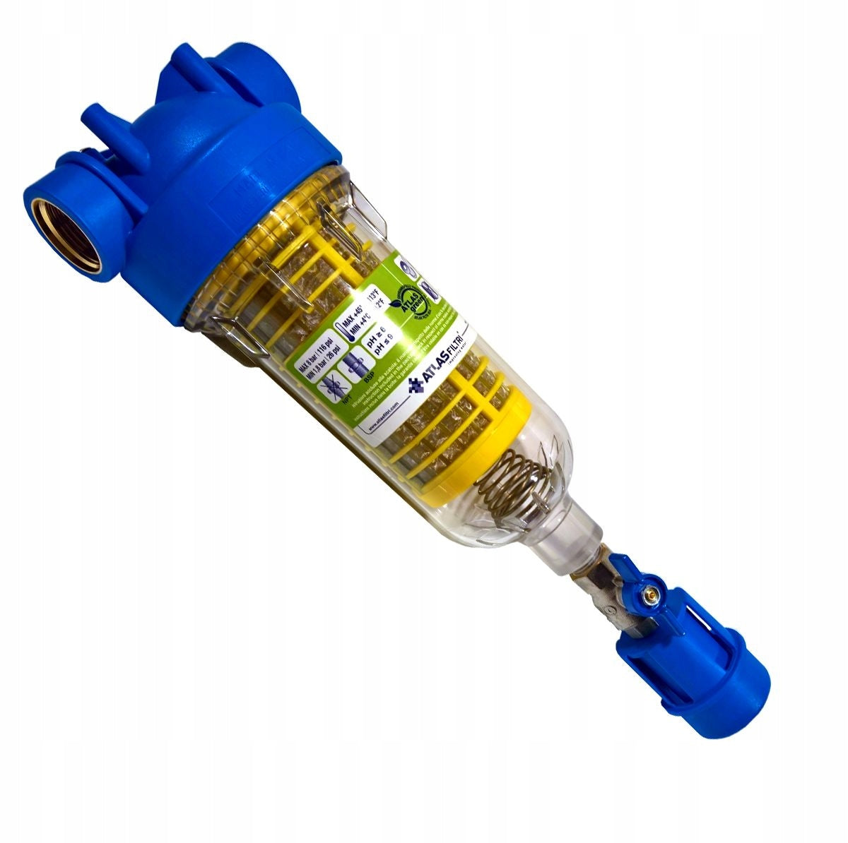 self-cleaning filter H 1 1/4" ATLAS FILTRI with backwash