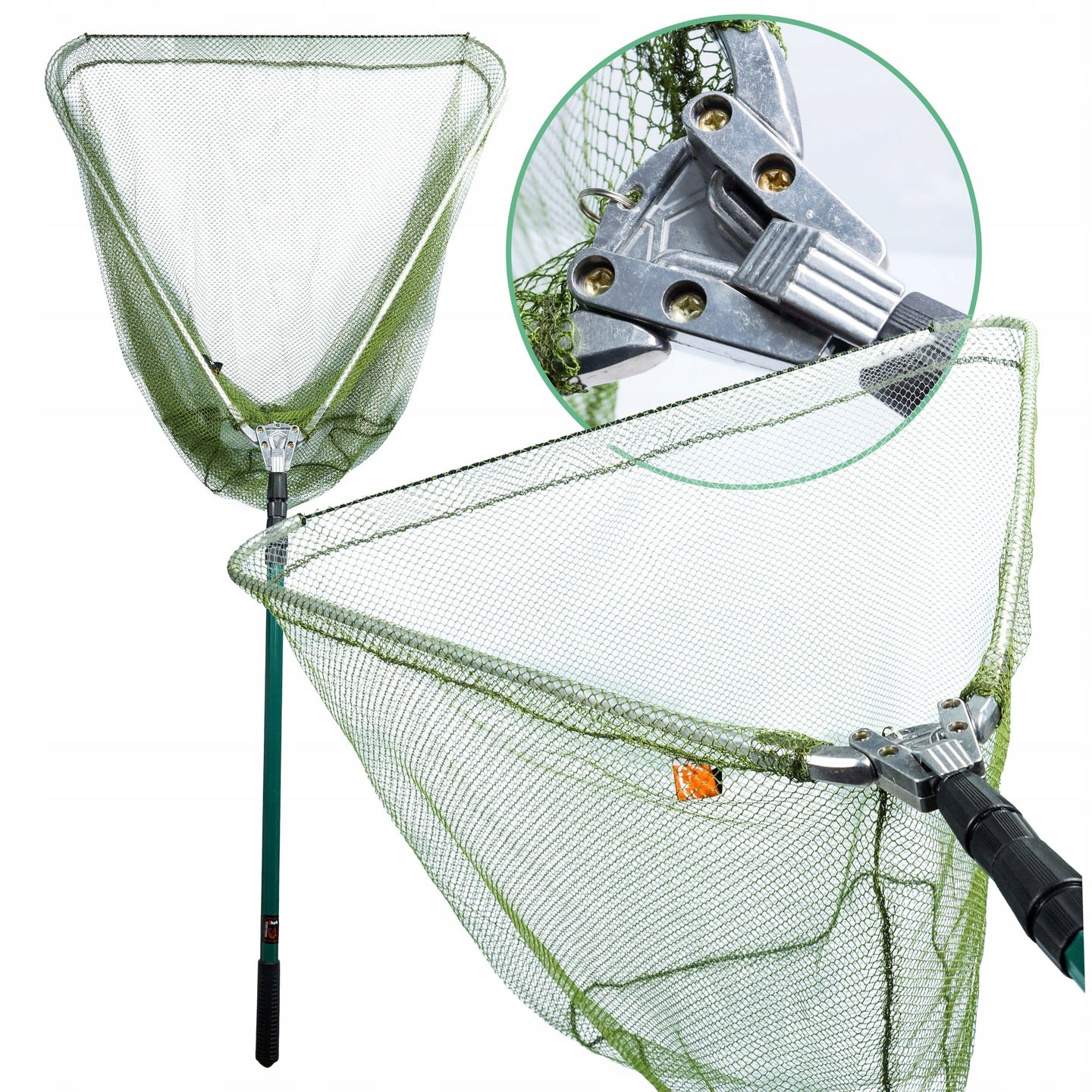 set CARP LANDING NET 2,8m hokkaido + MAT 95x48cm + WEIGHT WITH MEASURING CUP Transport length 90 cm