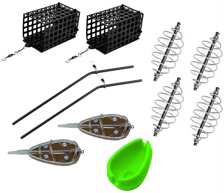 set FISHING BOX + 307 accessories float feeder ground spinning Number of items in the set 307