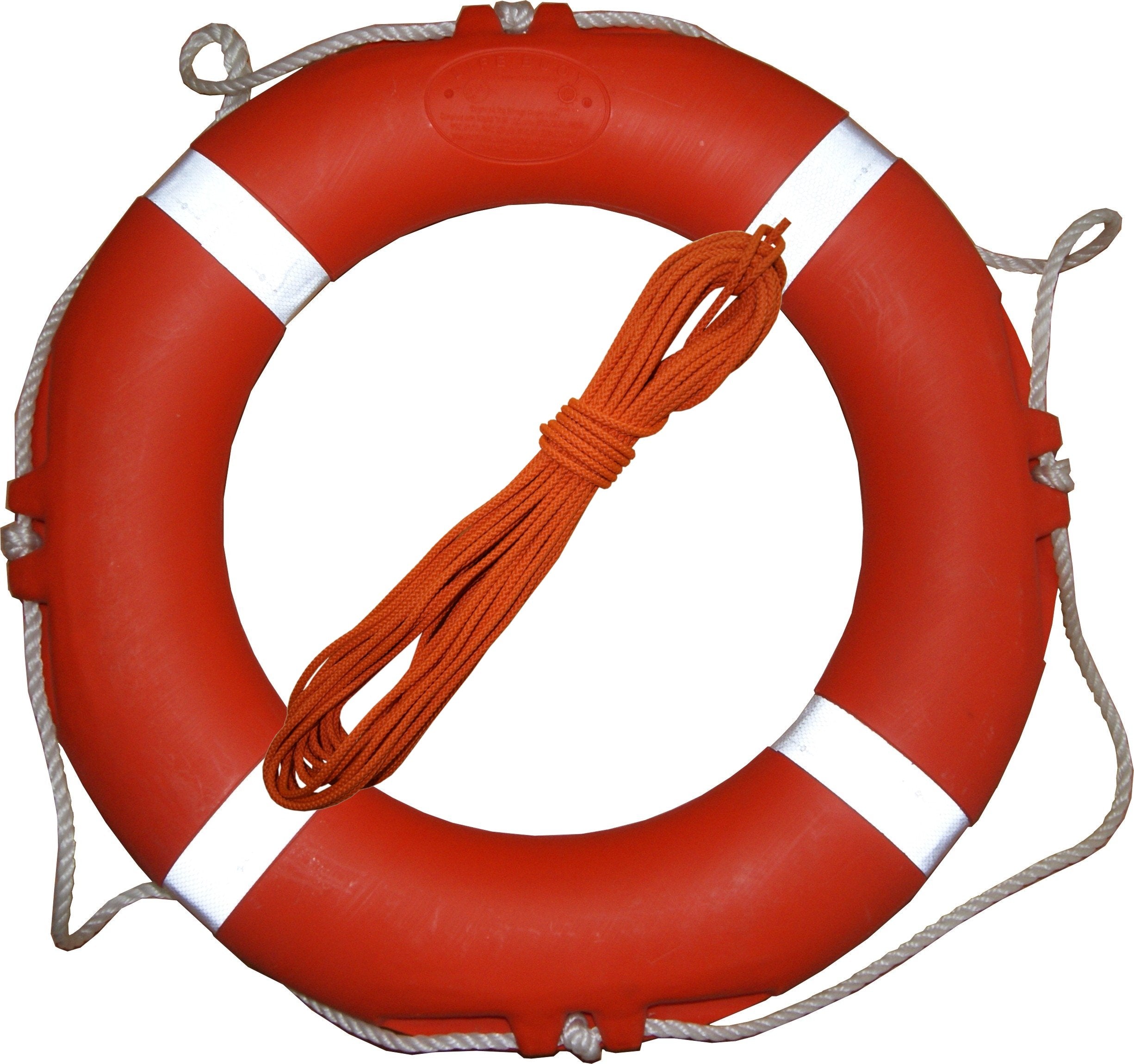 set LIFEBUOY 71cm 2,5kg + ROPE 30m/8mm