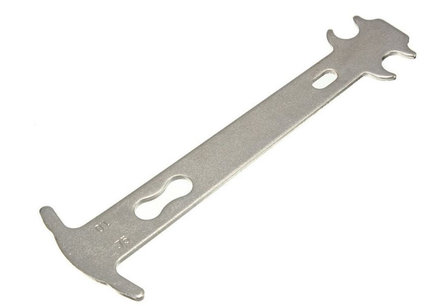 set of 5 keys key for freewheel support chain crank puller measurement For set