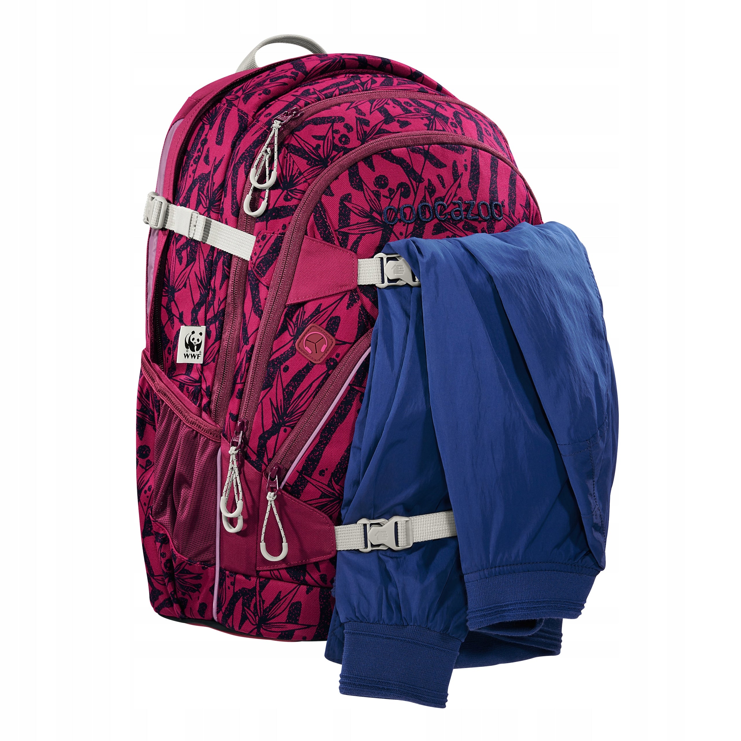 setCoocazoo backpack + replacement MatchPatch, 135-180cm 4 compartments reflectors Manufacturer code 002273580000