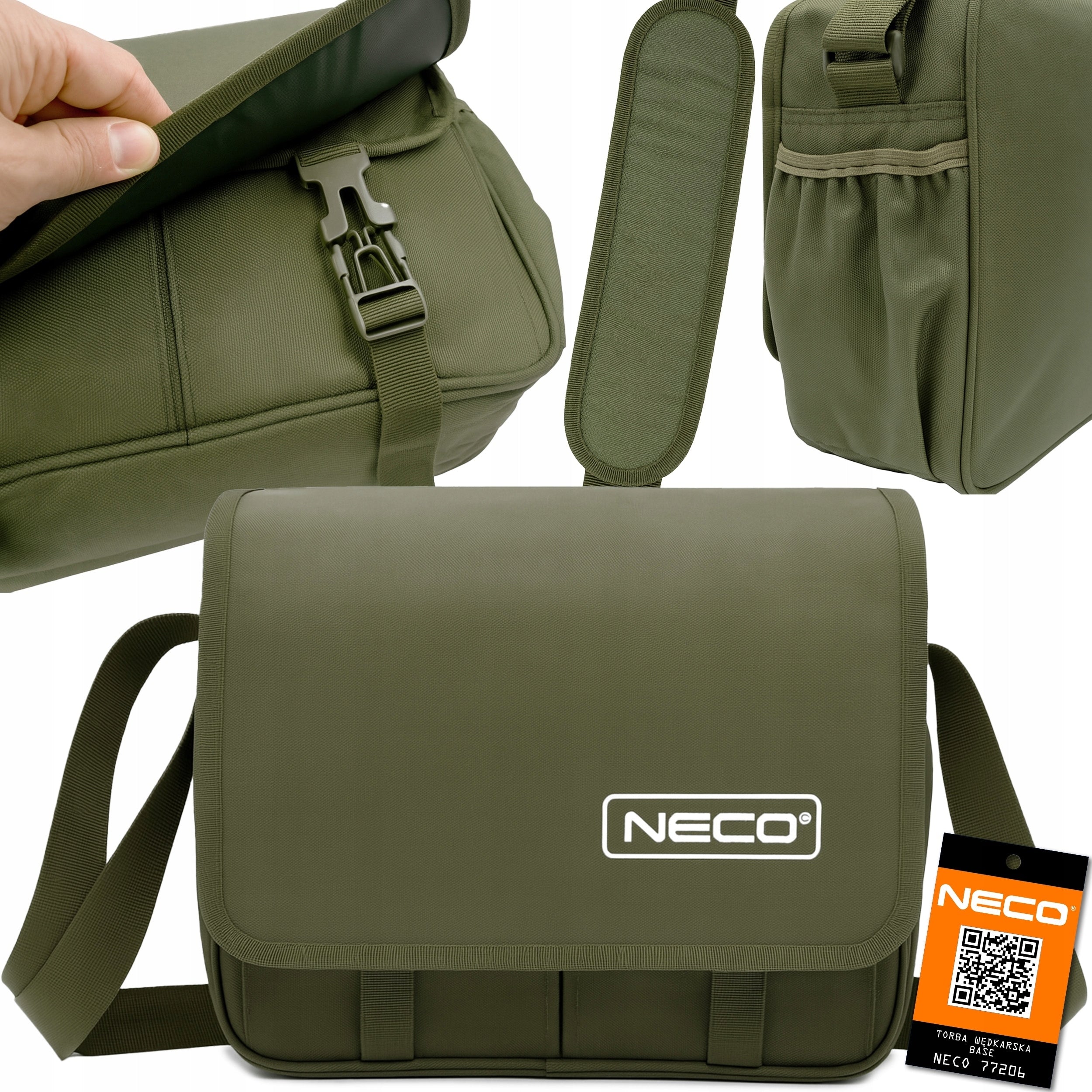 strong FISHING BAG SPINNING Bread neco 35x27x10cm 9,5l