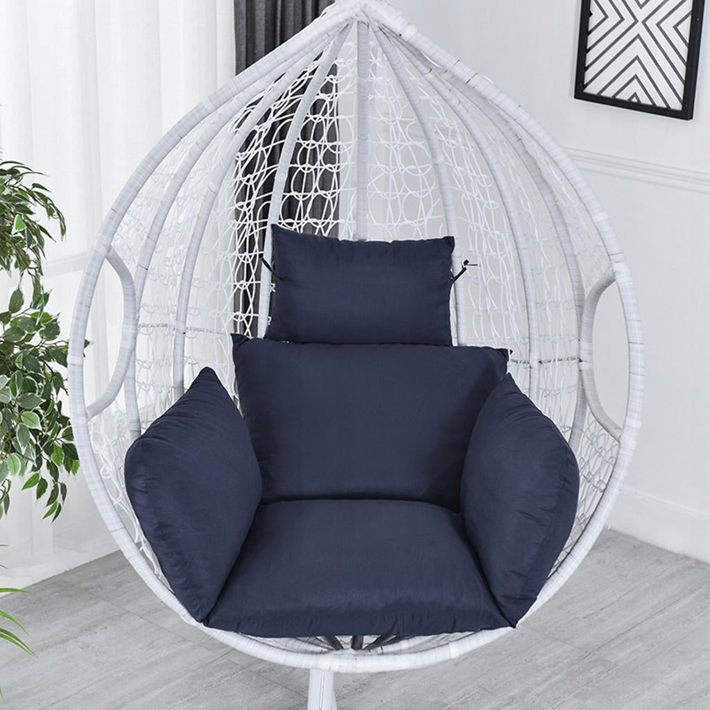 swing cushion hanging egg hammock chair Dark Blue Brand no brand