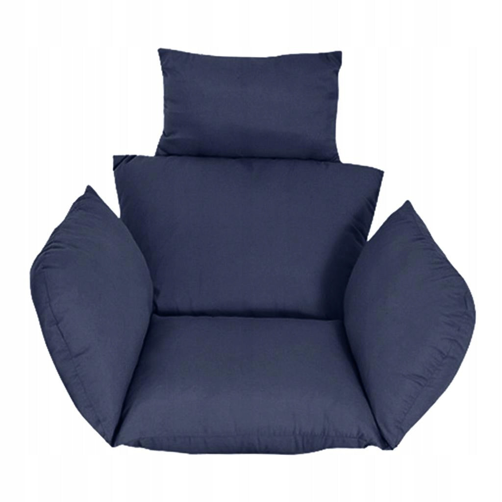 swing cushion hanging egg hammock chair Dark Blue Manufacturer code Ponlove-53048696